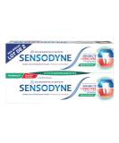Sensodyne toothpaste sensitivity and gums fresh mint treatment of sensitive teeth and gums 2 x 75 ml mint 150 ml (1 Pack) - Buy Online on GoSupps.com