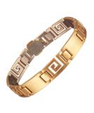 EnerMagiX Titanium Magnetic Bracelet for Men & Women - Stainless Steel Magnetic Bracelets for Father's Day Gift - Buy Online on GoSupps.com