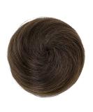 CAISHA 100% Real Hair Bun - Sabrina Updos Hairpiece & Hepburn Bun in Brown #4 (H311d) | International Shipping - Buy Online on GoSupps.com
