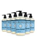 Mrs. Meyer's Rain Water Hand Soap - 12.5 fl. oz, Pack of 6 | Biodegradable Formula with Essential Oils - Buy Online on GoSupps.com