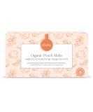Femallay Peach Scented Organic Vaginal Moisturizing Suppository 100% Natural Solution for Dryness and Odor Quick Melting and Long Lasting 14 Suppositories + 1 Applicator - Buy Online on GoSupps.com