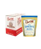 Bob's Red Mill Corn Grits Polenta 24 OZ - Pack of 4 | Gluten-Free | Gourmet Cooking - Buy Online on GoSupps.com