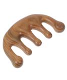 DOITOOL Wooden Head Massage Comb & Gua Sha - Premium Spa & Acupuncture Tools for Relaxation - Buy Online on GoSupps.com