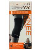 Copper Fit Freedom Knee Sleeve 2 Pack - Large Size, Compression and Support for Knee Pain Relief - As Seen on TV - Buy Online on GoSupps.com