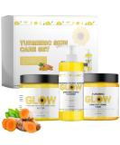 Glow Combo Skincare Set - 3 in 1 Turmeric Glow Butter & Hydration for All Skin Types | International Shipping - Buy Online on GoSupps.com