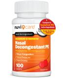 Max Strength PE Phenylephrine HCl 10mg - Non Drowsy Nasal Decongestant for Allergy & Sinus Congestion Relief | Compare to Sudafed PE - 100 Count Tablets - Buy Online on GoSupps.com