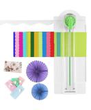 12-Shapes Craft Paper Edge Cutter Dial Trimmer with Measurements - Scrapbooking & Photo Card Decorative Wave Edges Cutting Tool - Buy Online on GoSupps.com