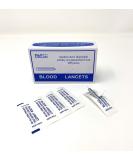 200 Pack Disposable Stainless Steel Lancets - Individually Foil Wrapped by P&P MEDICAL SURGICAL - Buy Online on GoSupps.com