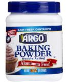Argo Double Acting Aluminum Free Baking Powder 12oz Container (Pack of 6) 12 Ounce (Pack of 6) - Buy Online on GoSupps.com