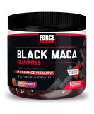 Force Factor Black Maca Gummies, Black Maca Root to Enhance Vitality in Men & Women, Increase Energy & Strength, with BioPerine for Superior Absorption, Delicious Passion Berry Flavor, 60 Gummies - Buy Online on GoSupps.com