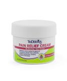 TriDerma Pain Relief Cream Maximum Strength - Heel, Foot, Back, Neck, Arthritis, Muscle, Nerve Pain Relief - 2oz Jar - Buy Online on GoSupps.com