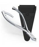 Suvorna 4.5 Professional Cuticle Trimmer - Japanese Steel Cuticle Scissor for Perfect Nail Care - Manicure & Pedicure Beauty Tool with Safety Lock - Buy Online on GoSupps.com