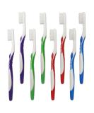 Adult Smoker Toothbrush - Hard Extra Firm Bristles | 8 Pack | Best for Oral Hygiene - Buy Online on GoSupps.com