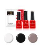Bluesky Gel Nail Polish Set Classic Leopard Cream Puff 80501 Blackpool 80518 Beige Tan 63922 3 x 5 ml Beige White Black (Requires Curing Under UV or LED Lamp) Classic Leopard 15 ml (Pack of 1) - Buy Online on GoSupps.com