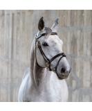 Buy Sunride English Combined Bridle Berlin with Reins - Soft Real Leather Adjustable & Anatomical (Cob Brown) | International Shipping Available - Buy Online on GoSupps.com