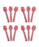 Candy Cane Spoons 12-Pack - Festive Holiday Treats for Hot Drinks - Buy Online on GoSupps.com