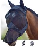 Harrison Howard CareMaster Full Face Fly Mask - Premium Piano Black | Best International Shipping - Buy Online on GoSupps.com