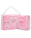LittleForBig Baby Blushing Adult Printed Diapers 10 Pack - Pink, Size Medium 28-38 - Buy Online on GoSupps.com