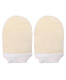 Cabilock 2pcs Loofah Exfoliating Gloves Pad Body Washing Mitts Loofah Scrubbers for Men Women Spa Shower Bath Towel 13x20x0. 5cm - Buy Online on GoSupps.com