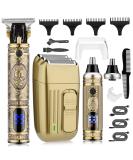 Karrte Men's Grooming Kit - Professional Hair Clippers Electric Razor Nose Trimmer & Beard Trimmer Set | Perfect Gifts for Men - 963 Bronze - Buy Online on GoSupps.com