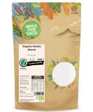 Wholefood Earth Organic Potato Starch 500g | GMO Free | Vegan | Certified Organic - Buy Online on GoSupps.com