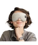 Heated Eye Mask - Cordless Heat Eye Compress for Dry Eye Relief & Relaxation | Electric Warm Eye Mask for Travel & Airplane Sleep | Perfect Gift Idea for Women & Men (Grey - Buy Online on GoSupps.com