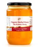 900 g Organic Raw Herbal Bee Honey wild herb meadows - Buy Online on GoSupps.com