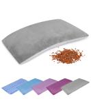 SuzziPad Microwavable Heating Pad 7x12 - Washable Cover - Pain Relief for Shoulder, Belly, Elbow, Knee - Moist Heat Pack for Cramps, Arthritis, Sore Muscles - Grey - Buy Online on GoSupps.com