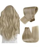 Buy Hetto Remy Real Hair Extensions - #17/23 Ashblond Highlights 50cm 100g - Best International Shipping - Buy Online on GoSupps.com