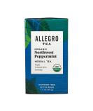 Allegro Tea Organic Northwest Peppermint Tea Bags - 20 ct | Pure and Refreshing - Buy Online on GoSupps.com