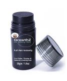 GrowthZ Natural Hair Fibers - Instant Thickening for Men & Women - Dark Brown - Buy Online on GoSupps.com