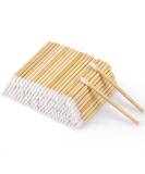 200pcs Disposable Bamboo Handle Lip Brushes - Eco-Friendly Lipstick & Lip Gloss Applicators | Makeup Tools for Perfect Application - Buy Online on GoSupps.com