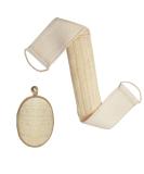 Loofah Exfoliating Back Scrubber for Men and Women - 31.5 Length 4 Width - Deep Clean and Relax Your Body - Buy Online on GoSupps.com