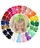 20PCS 6 Inches Large Hair Bows Alligator Clips Grosgrain Ribbon Hair Barrettes for Kids Toddlers Teens - Buy Online on GoSupps.com