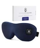 Aroma Season Heated Eye Mask | Cordless Moist Heat Compress for Blepharitis and Dry Eyes (Navy Blue) - Buy Online on GoSupps.com