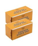 M&S Marks & Spencer Concentrated Chicken Stock Pots Each Pot Makes 500ml Ready to Use Add Hot Water Set of 8 x 24g - Buy Online on GoSupps.com