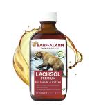 Barf Alarm Premium Salmon Oil for Dogs & Cats - 1L Omega 3 & 6 Fatty Acids - Ideal for Puppies Adults Seniors & Active Breeds - Buy Online on GoSupps.com