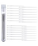 Big Eye Embroidery Needles Set - 28 Large Eye Sewing Needles in Storage Tube - Buy Online on GoSupps.com