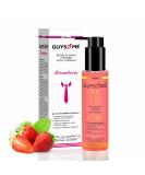 GUYSOME Men's Intimate Wash 3.38 FL Oz - pH Balanced for Sensitive Skin with Vitamin E & Sea Buckthorn - Daily Hygiene and Genital Care - Strawberry Scent - Buy Online on GoSupps.com