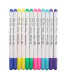 12PCS Disappearing Ink Fabric Marker Pen Set - Washable Vanishing Air Erasable Pen for Sewing Art and Lettering (6 Colors) - Buy Online on GoSupps.com