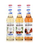 Monin Light Set (3 x 0.7l bottles: Vanilla Light Caramel Light Hazelnut Light) 700 ml (pack of 3) - Buy Online on GoSupps.com