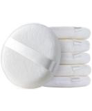 Teenitor 6pcs Large Powder Puff - 4.13 Inch Velour Body & Loose Powder Applicator - Soft White Round Puffs for Flawless Makeup Finish - Buy Online on GoSupps.com