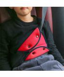 Kid Car Safety Seat Belt Cover - Red | Harness Strap Clips for Children & Adults | Seatbelt Shoulder Pad Adjuster for Baby & Toddler - Buy Online on GoSupps.com