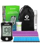 AUVON Blood Glucose Monitor Kit, High Accuracy Blood Sugar Test Kit with 50 Glucometer Strips, 50 30G Lancets, 1 Lancing Devices, I-QARE DS-W Diabetes Testing Kit, No Coding Required, Travel Size - Buy Online on GoSupps.com