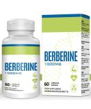 High Dose Berberine HCL 1000mg - Vegan Capsules with Milk Thistle Extract for Heart & Liver Support | 60 Antioxidant Capsules - Buy Online on GoSupps.com