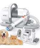 Afloia Dog Grooming Kit with Vacuum Clippers - Professional 7-Piece Pet Hair Shedding Tools - 1.5L Suction for Cat & Dog Grooming - Buy Online on GoSupps.com