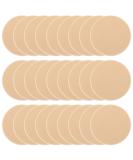 25 Pcs Women's Round Soft Makeup Beauty Eye Face Foundation Blender Facial Smooth Powder Puff Cosmetics Blush Applicators Sponges Use for Dry and Wet - Buy Online on GoSupps.com