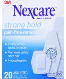 Nexcare Sens Skin Bandage 20 Count - Gentle and Hypoallergenic Protection - Buy Online on GoSupps.com