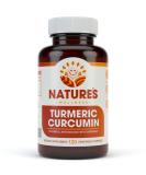 Organic 1600mg Turmeric Curcumin with Bioperine, Black Pepper | Joint Support, 95% Curcuminoids | Non-GMO, Gluten Free | 120 Vegetarian Caps - Buy Online on GoSupps.com