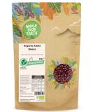Wholefood Earth Organic Aduki Beans 2kg Vegan | GMO Free | High Fibre | High Protein | Certified Organic - Buy Online on GoSupps.com
